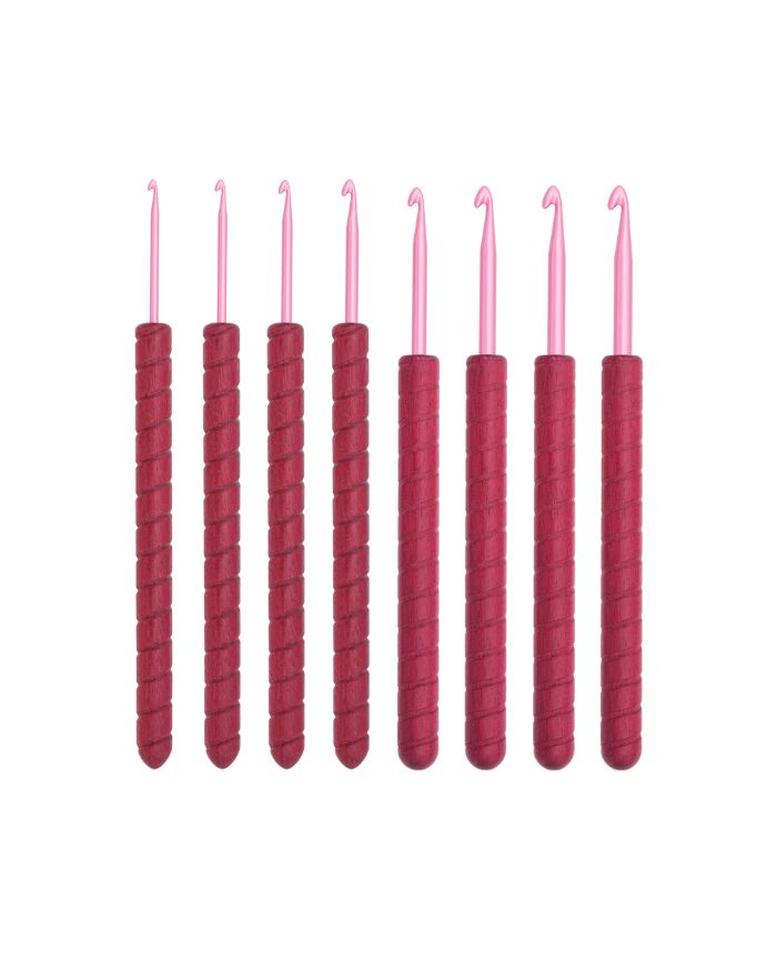 Aguja de Crochet Purple Addi